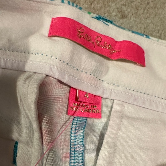 Lilly Pulitzer Knit Shorts NWT Size 4 Lot Set of 2 - Picture 7 of 8
